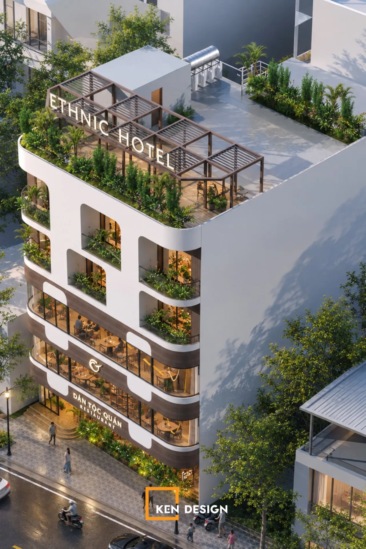 Thiết kế nhà hàng Cát Bà 2