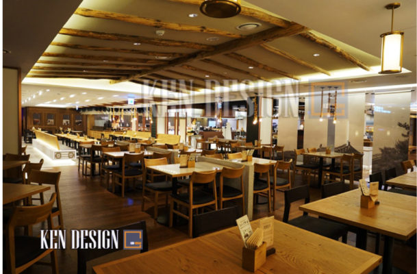 thiet ke noi that nha hang han quoc 37 609x400 - Thiết kế nội thất nhà hàng Hàn Quốc – Những yếu tố không thể quên