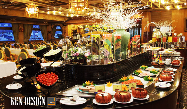 Những kiểu nhà hàng buffet mà bạn chưa biết đến  KenDesign chuyên thiết kế  thi công nội thất nhà hàng khách sạn