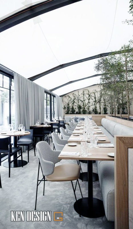 Lựa chọn nội thất nhà hàng dựa trên tư vấn của kiến trúc sư