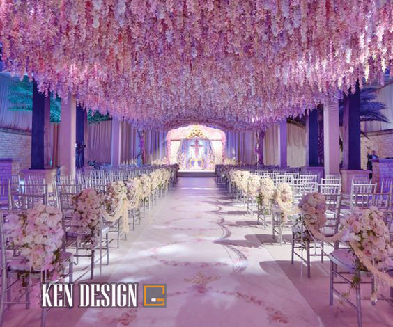Thiết kế sảnh nhà hàng tiệc cưới sang trọng và bắt mắt | KenDesign ...