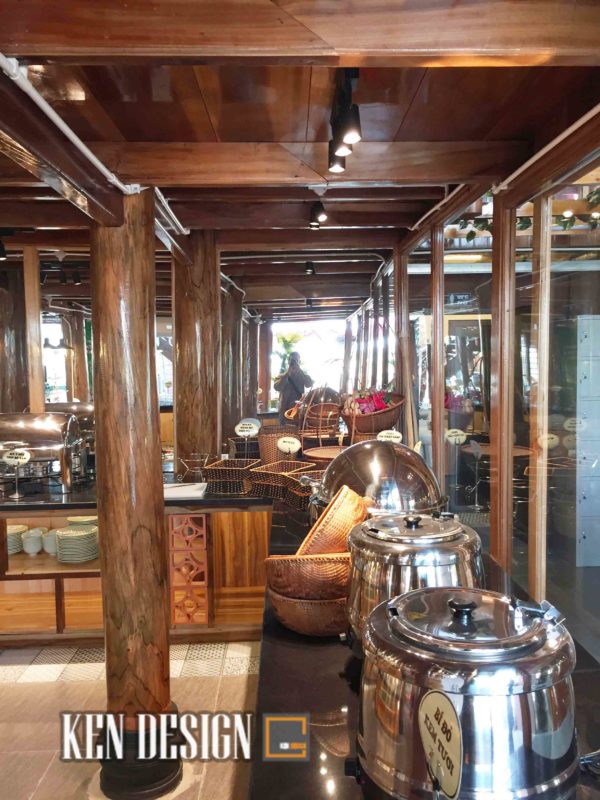 Thi công nhà hàng buffet 