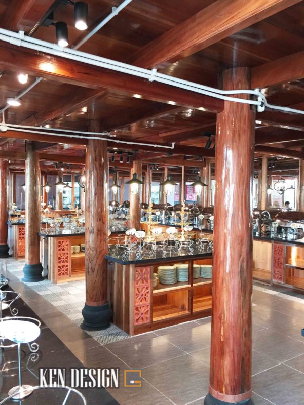Thi công nhà hàng buffet 