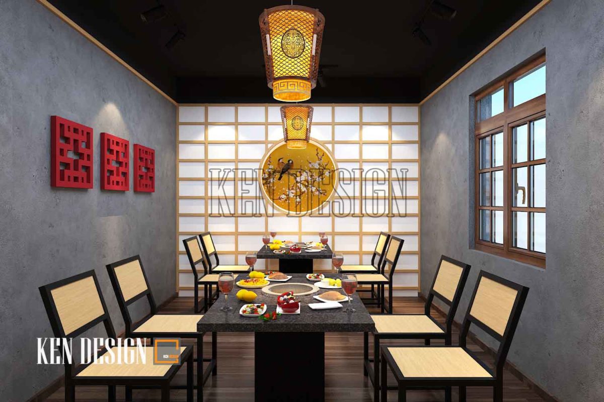 Thiết kế quán lẩu đẹp, sang trọng