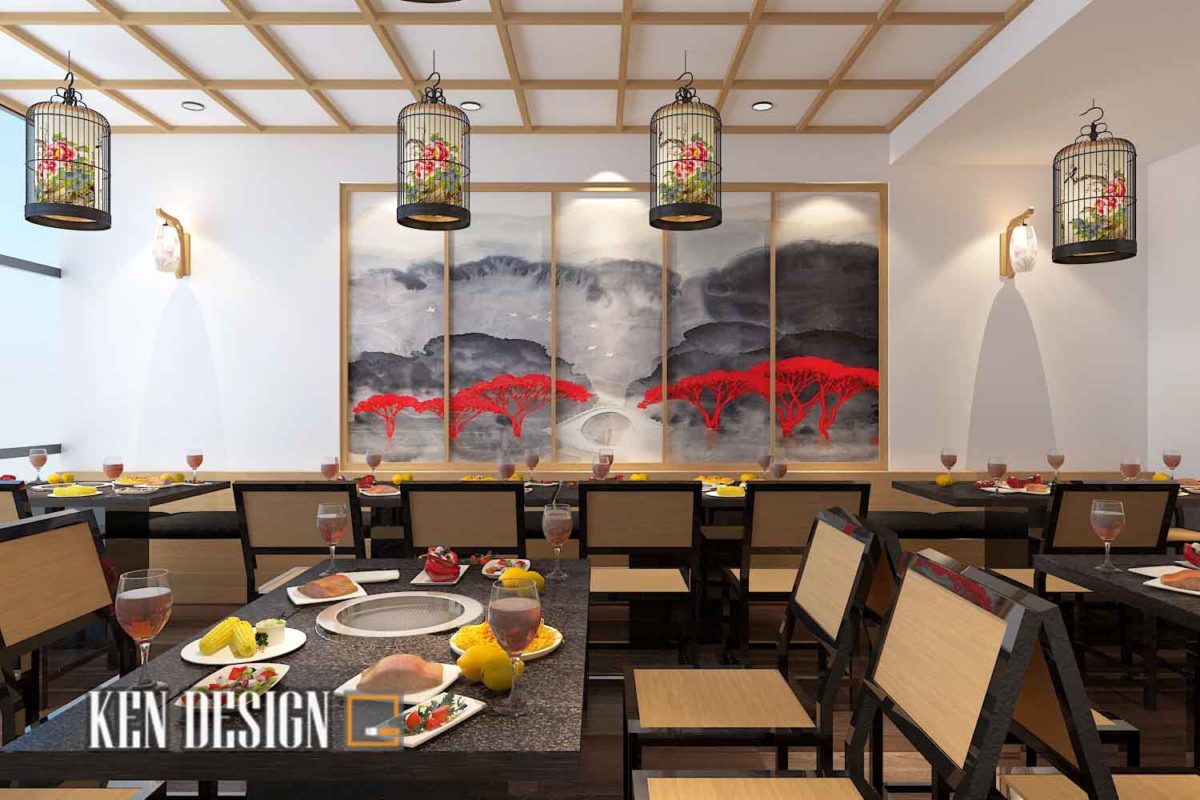 Thiết kế quán lẩu sang trọng