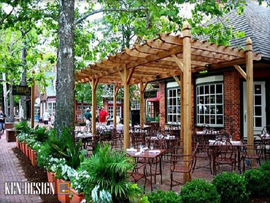 Bí kíp thiết kế nhà hàng sân vườn bạn nên biết | KenDesign chuyên ...