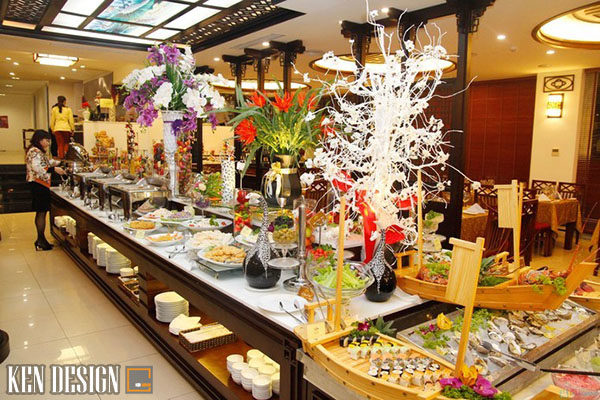 săp xep thiet bi nha hang buffet khoa hoc 6 600x400 - Sắp xếp thiết bị nhà hàng buffet như thế nào là hợp lý