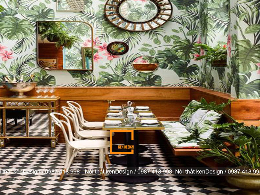 thiet ke noi that nha hang phong cach tropical don gian hay phuc tap 4 1067x800 - Thiết kế nội thất nhà hàng phong cách Tropical, đơn giản hay phức tạp?