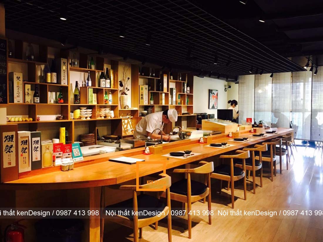 kinh nghiem thi công nha hang nhat ban an toan hieu qua 3 - Kinh nghiệm thi công nhà hàng Nhật Bản an toàn, hiệu quả