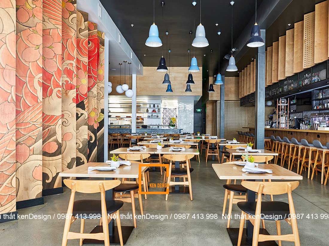 thiet ke nha hang an uong phong cach nhat ban 3 - Thiết kế nhà hàng ăn uống phong cách Nhật Bản