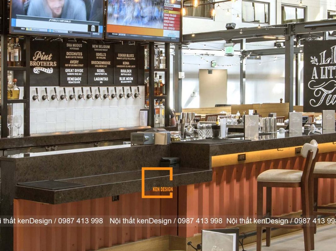 thiet ke nha hang bia phong cach chau au 2 1067x800 - Thiết kế nhà hàng bia phong cách châu Âu