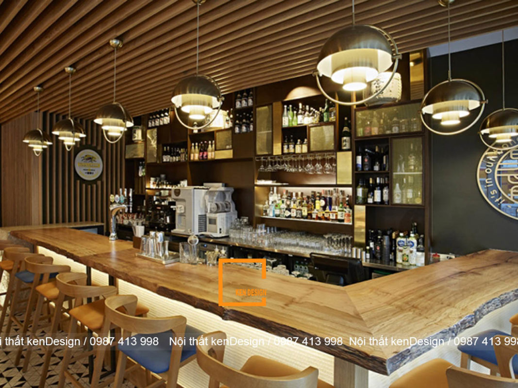 Những điều cần lưu ý khi thiết kế quầy bar nhà hàng | KenDesign ...