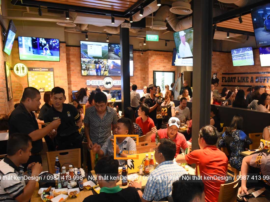 thiet ke quan bia re dep loi keo khach hang 3 - Kinh nghiệm thiết kế quán bia rẻ đẹp" lôi kéo" khách hàng