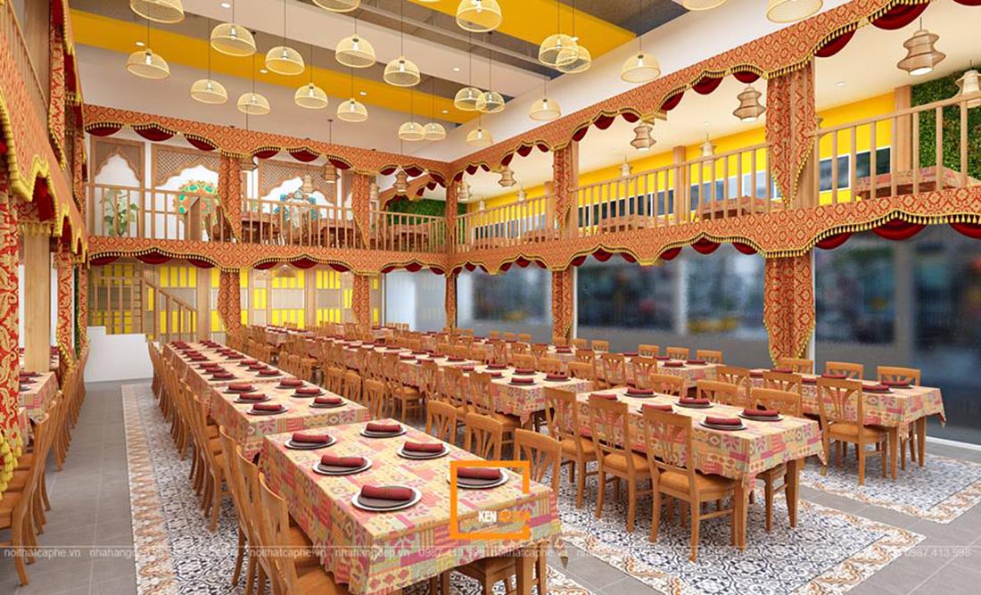 mau thiet ke nha hang thai lan dep thu hut khach hang 5 - Mẫu thiết kế nhà hàng Thái Lan đẹp, thu hút khách hàng