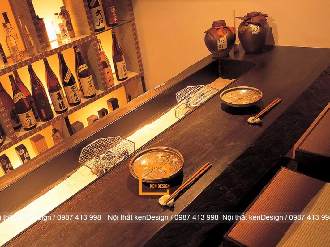 thiet ke nha hang kieu nhat suc hut tu su than thien va gon gang 2 1067x800 - Thiết kế nhà hàng kiểu Nhật - Sức hút từ sự thân thiện và gọn gàng