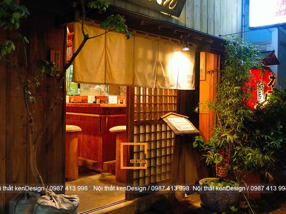 thiet ke nha hang kieu nhat suc hut tu su than thien va gon gang 3 - Thiết kế nhà hàng kiểu Nhật - Sức hút từ sự thân thiện và gọn gàng