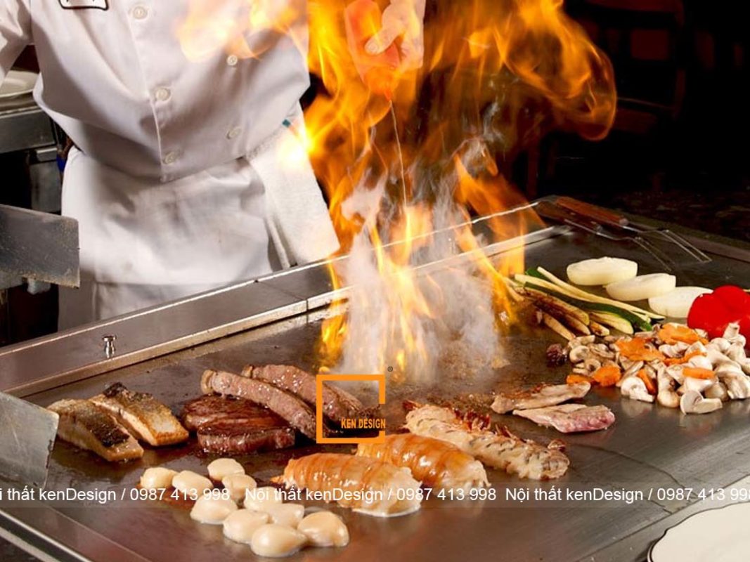 tim hieu ve teppanyaki trong thiet ke nha hang nhat ban 3 1067x800 - Tìm hiểu về Teppanyaki trong thiết kế nhà hàng Nhật Bản