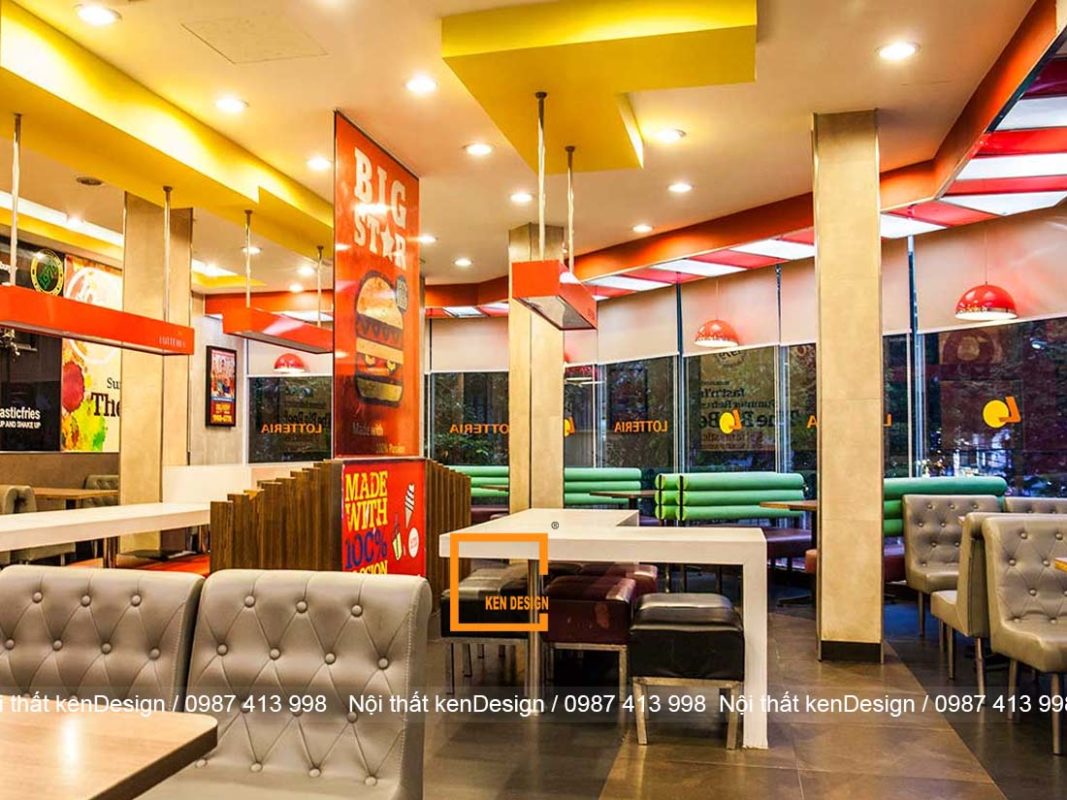 Gợi ý cách thiết kế quán ăn nhanh đẹp, khoa học | KenDesign chuyên ...