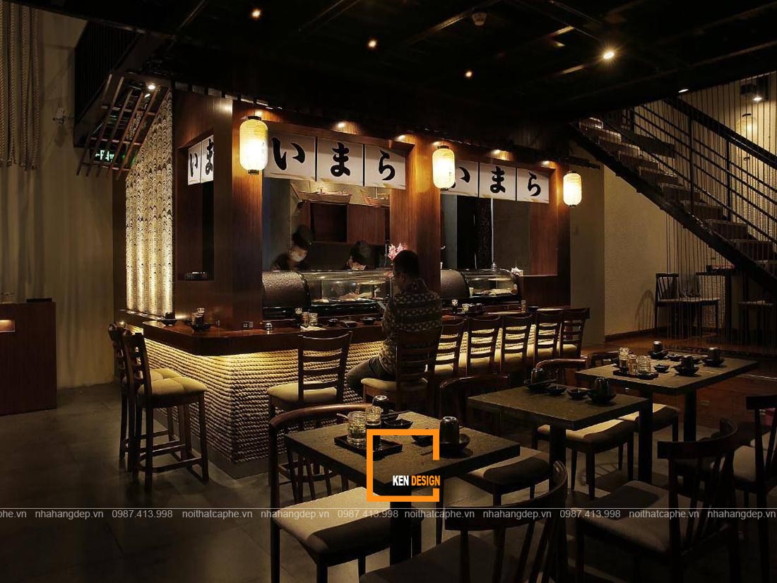 tao suc hut cho thiet ke nha hang nhat ban bang cach 1 - Tạo sức hút cho thiết kế nhà hàng Nhật Bản bằng cách