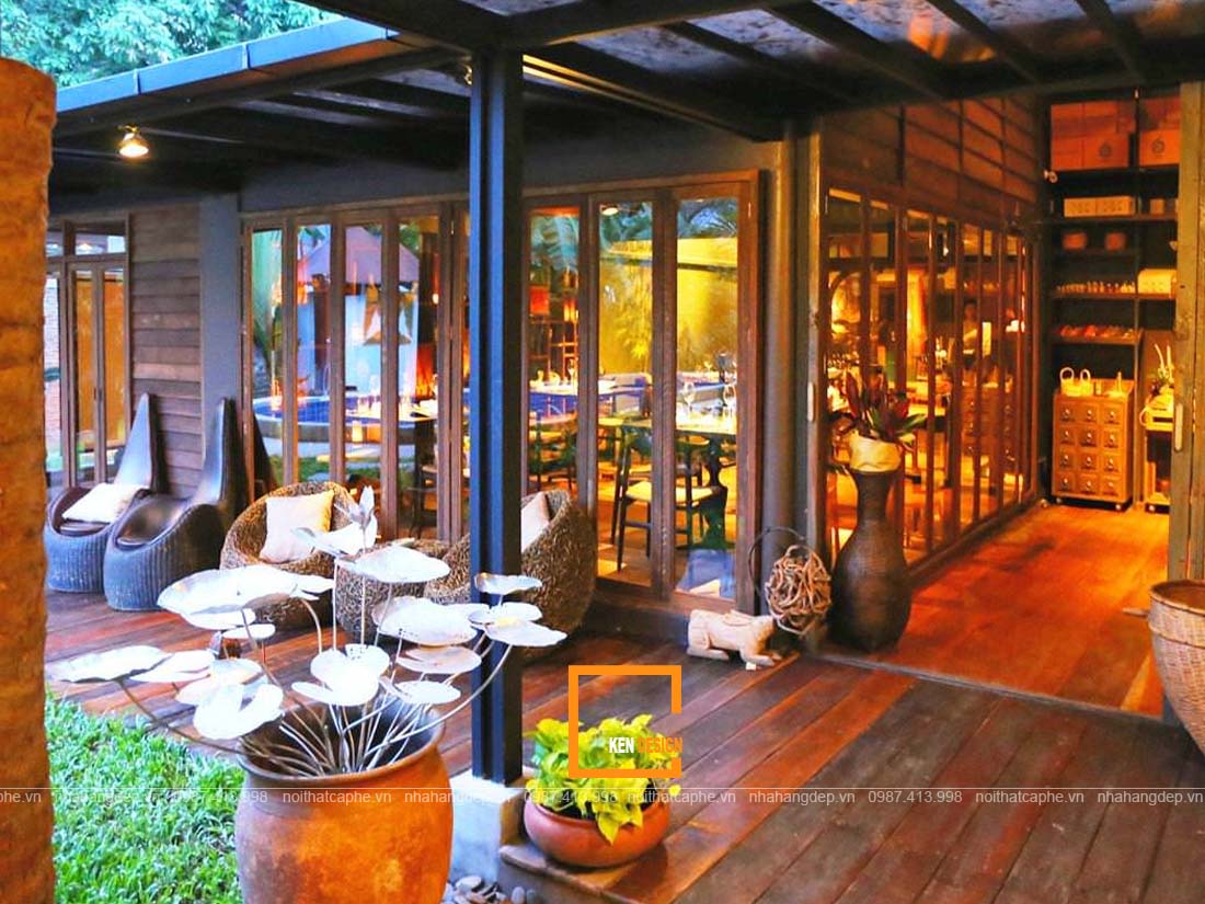 Trang trí thiết kế nhà hàng Thái Lan