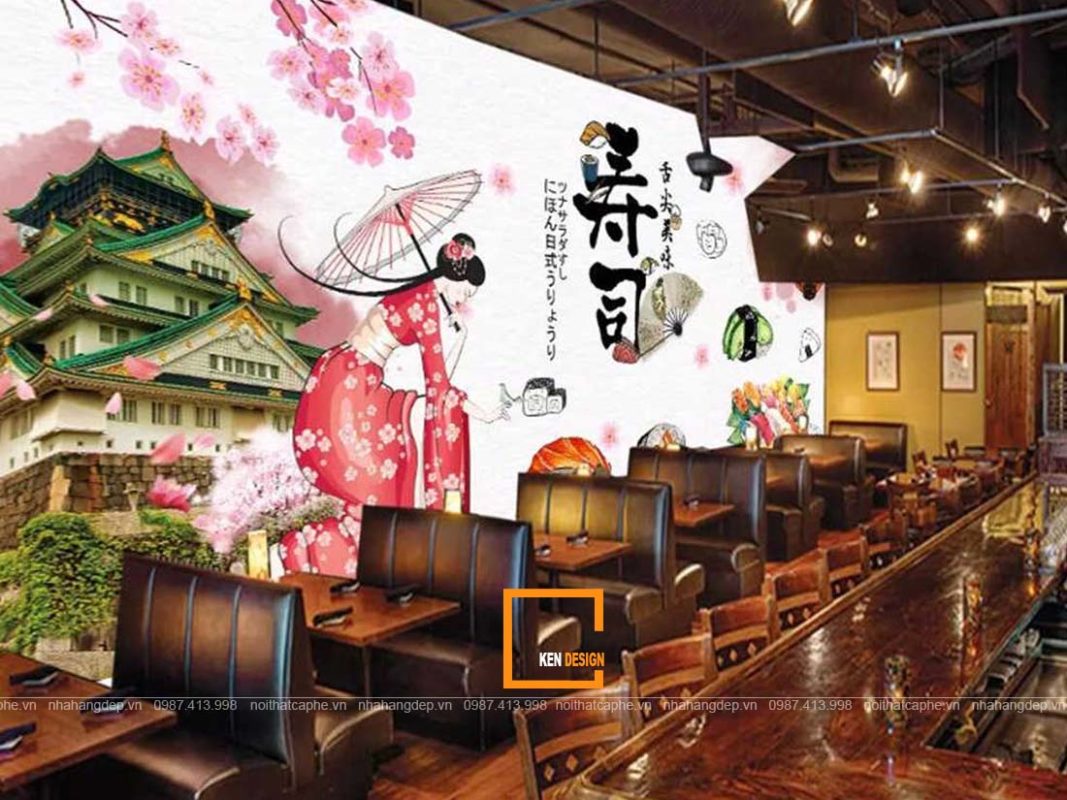 Khi thiết kế chuỗi nhà hàng Nhật Bản, chú ý đến không gian tạo cảm giác thanh tịnh. KenDesign là đơn vị chuyên thiết kế nhà hàng với phong cách độc đáo và tinh tế. Đảm bảo đem đến cho khách hàng một trải nghiệm ẩm thực đúng chất Nhật Bản. Hãy cùng khám phá những thiết kế độc đáo của KenDesign tại ảnh liên quan.