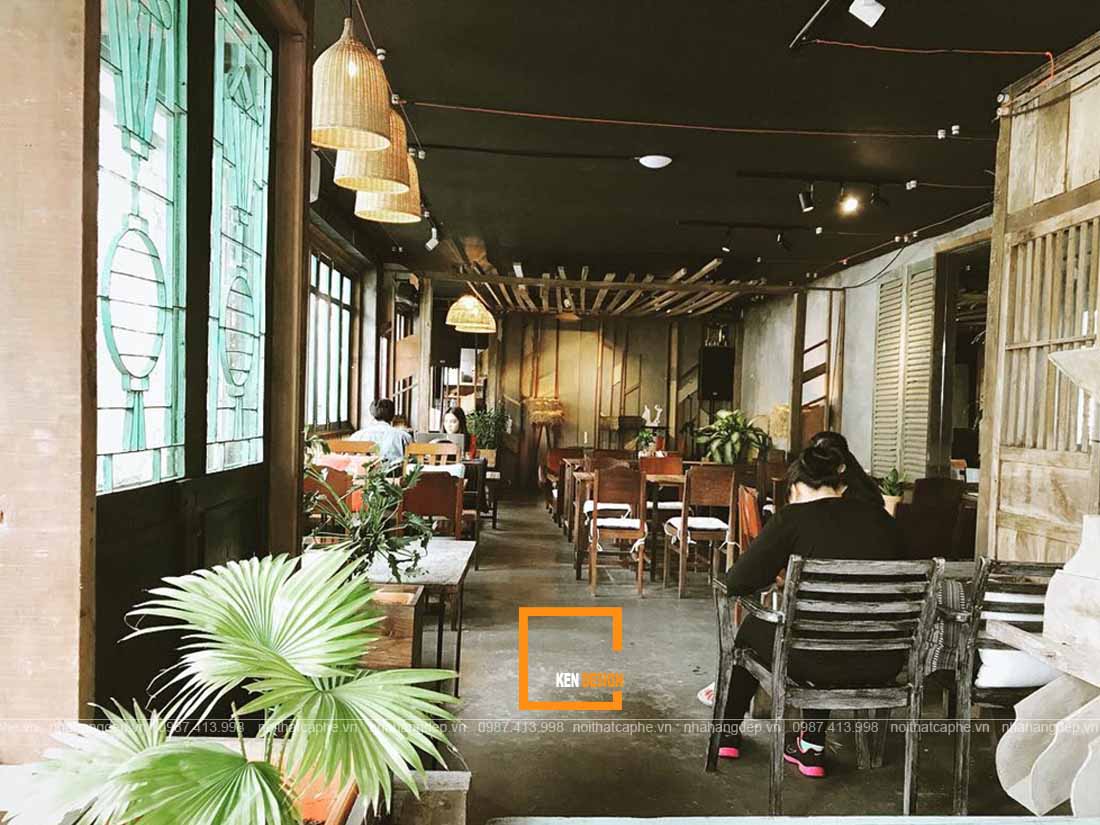 Mẫu thiết kế nhà hàng đồng quê cực hút khách