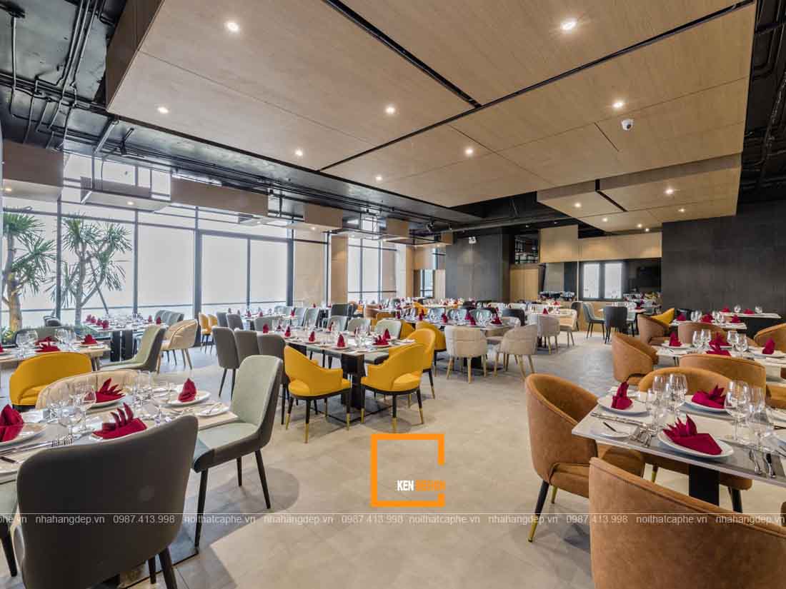 Thiết kế nhà hàng buffet nội thất đạt chuẩn