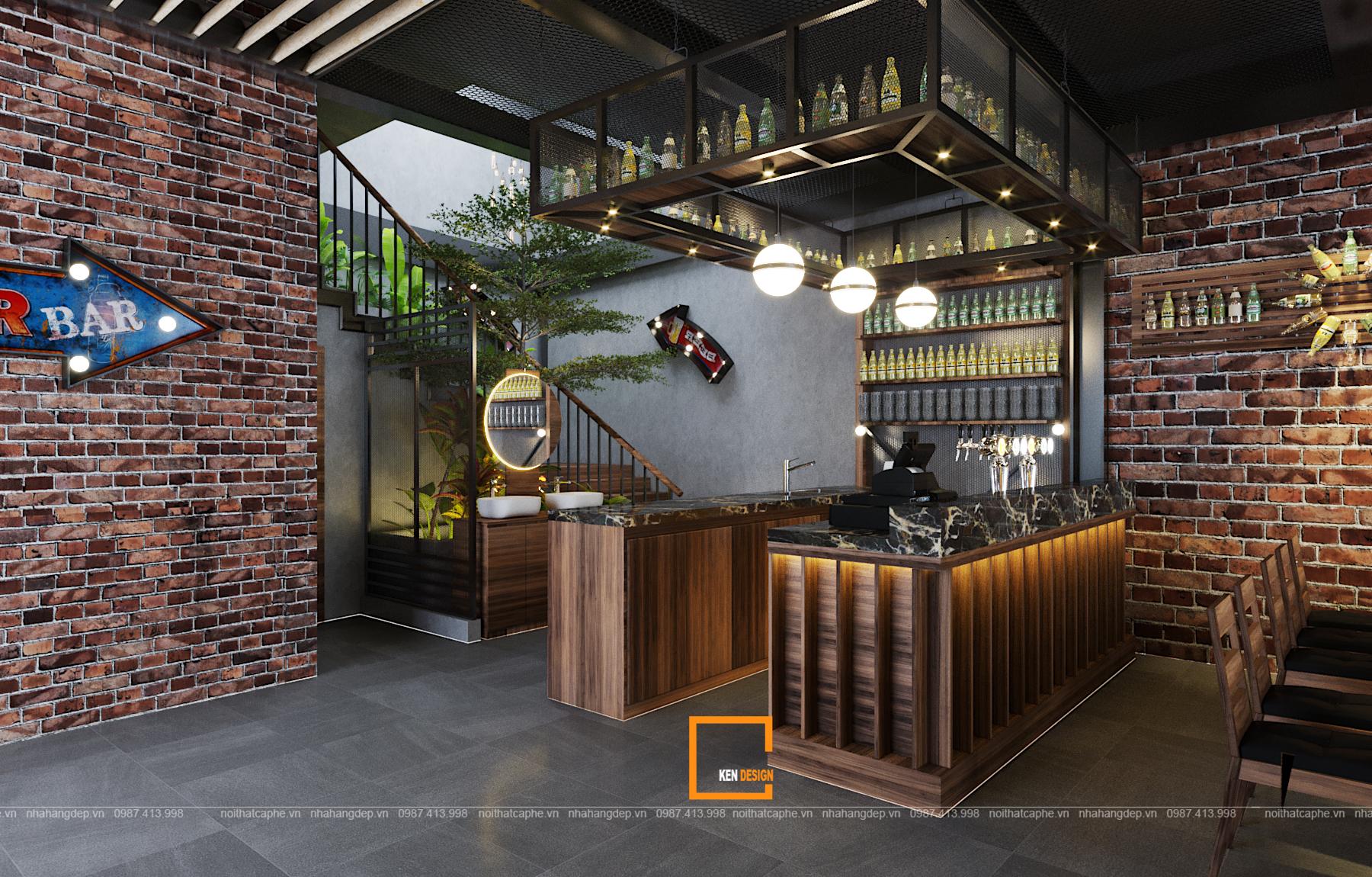 10870a997f23997dc032 1 1 1 - Thiết kế nhà hàng Sapphire - sự kết hợp hoàn hảo giữa phong cách Industrial và Rustic