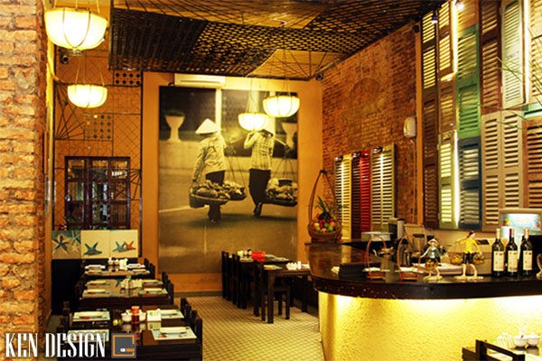 thiet ke nha hang truyen thong phong cach viet hieu qua 1 600x400 1 - Thiết kế nhà hàng truyền thống phong cách Việt hiệu quả