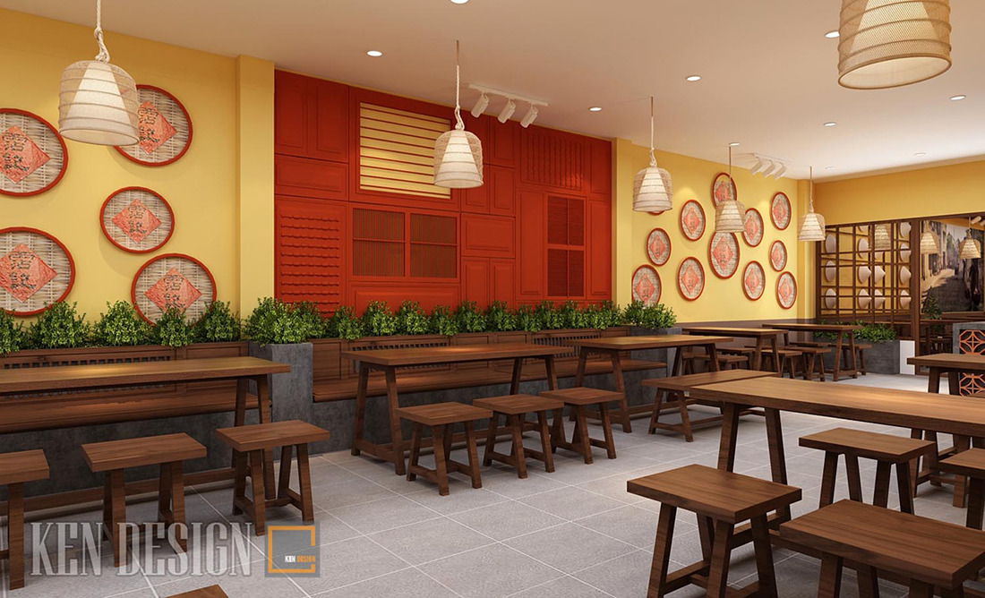Thiết Kế Nhà Hàng Bún đậu (3)