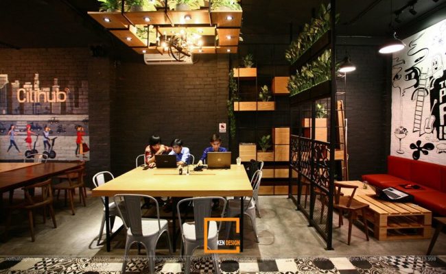 Thiet Ke Quan Cafe Van Phong