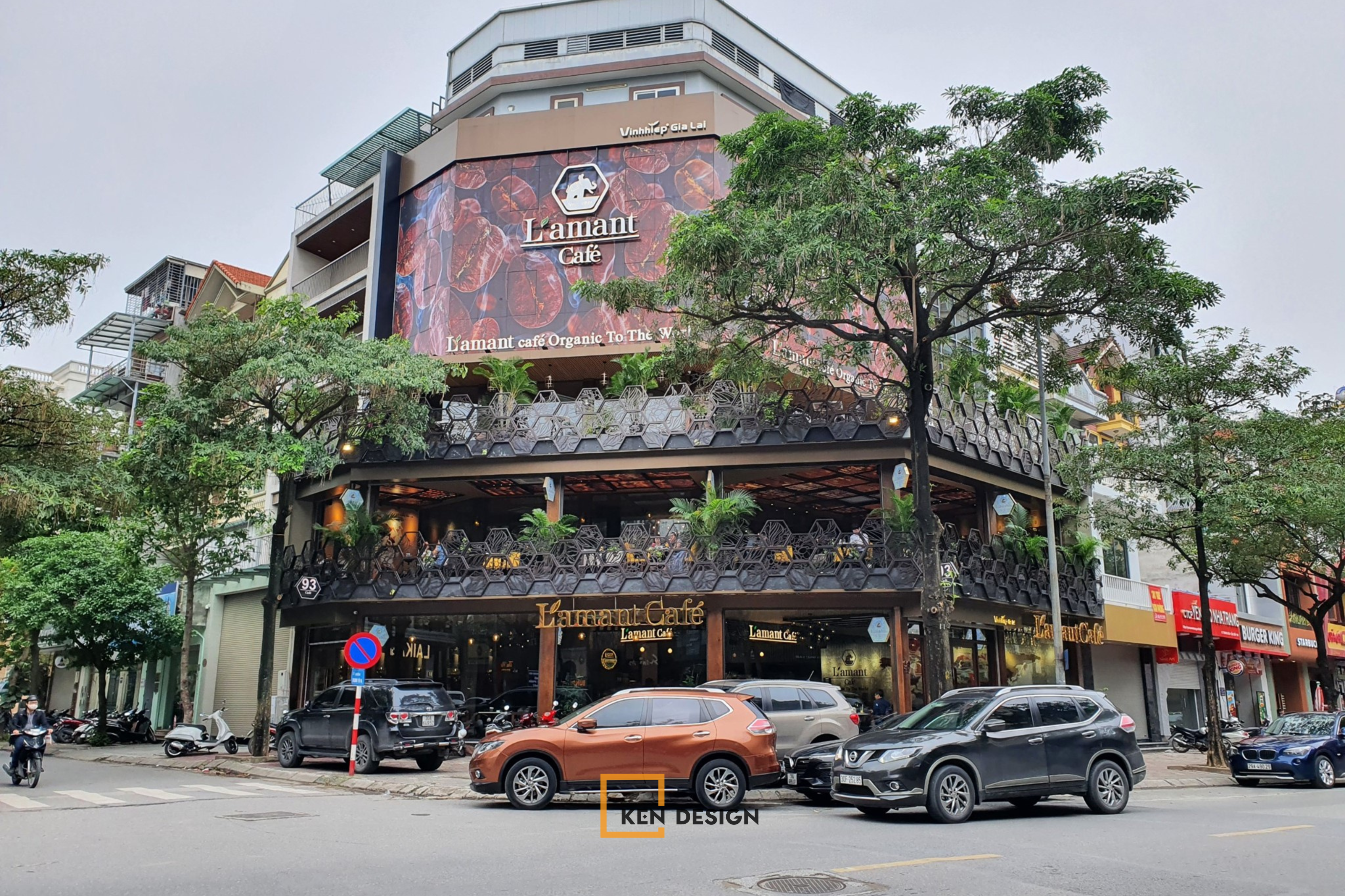 Thiết kế L’amant Cafe Trung Hòa - Sống chậm lại giữa phố đông