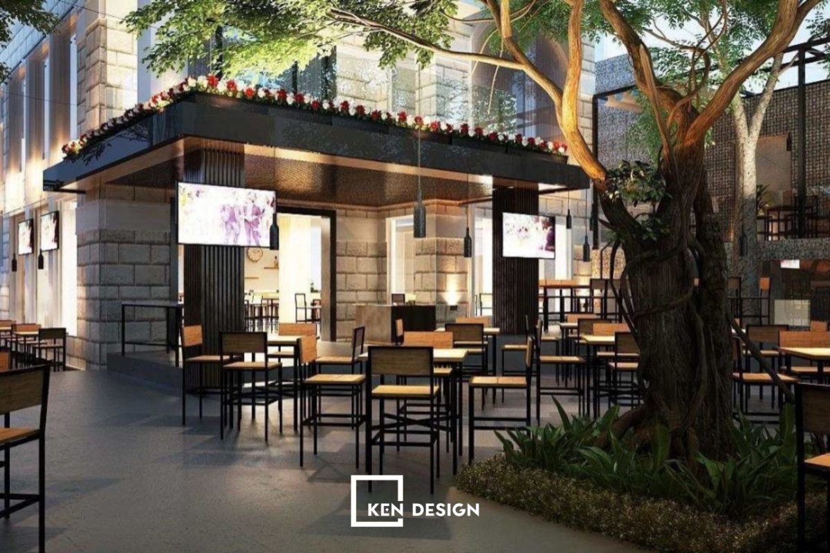 Thiet Ke Hops Beer Garden 3 KenDesign chuyên thiết kế thi công nội
