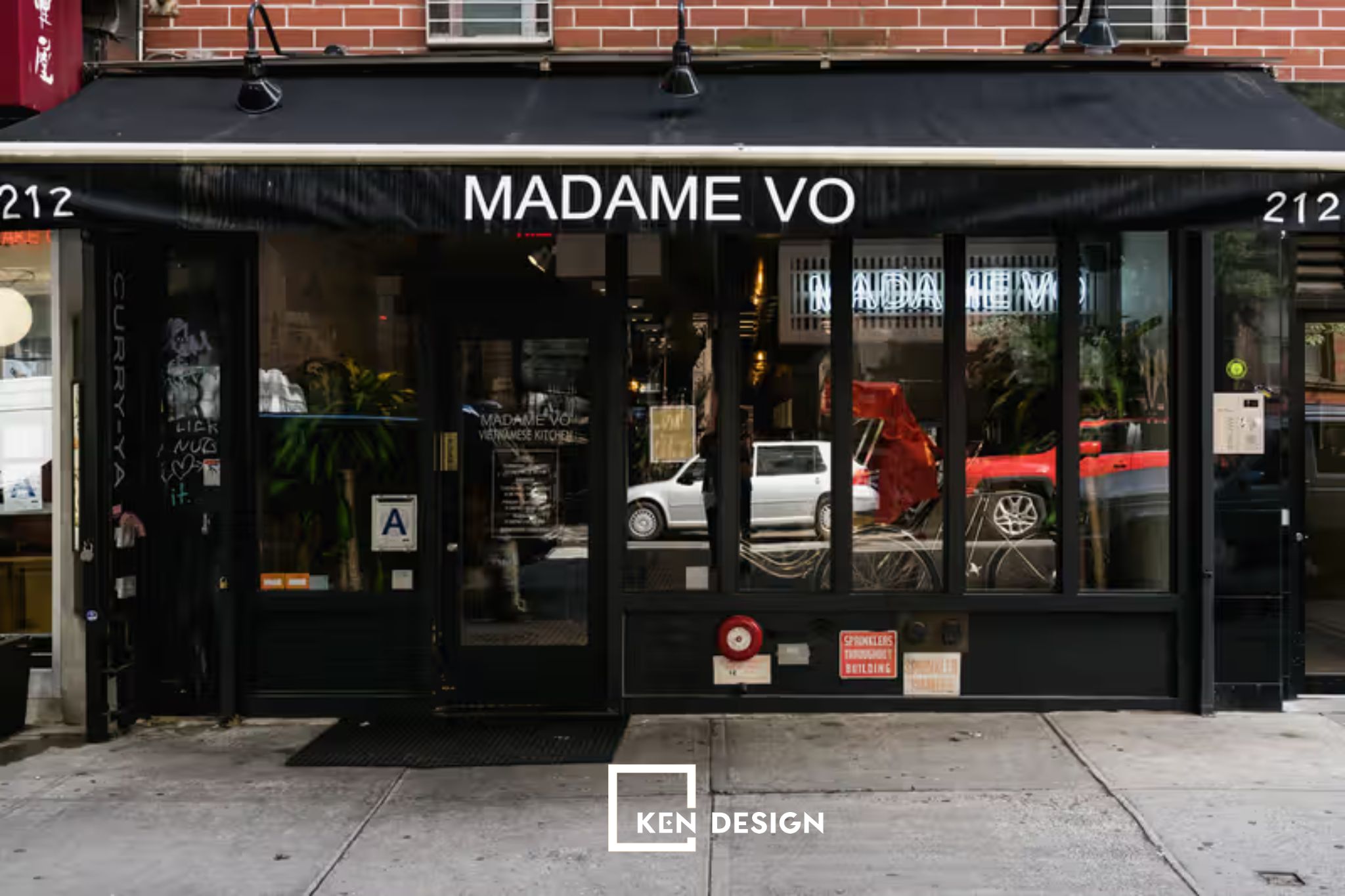 Thiết kế nhà hàng Madame Võ tại Mỹ 