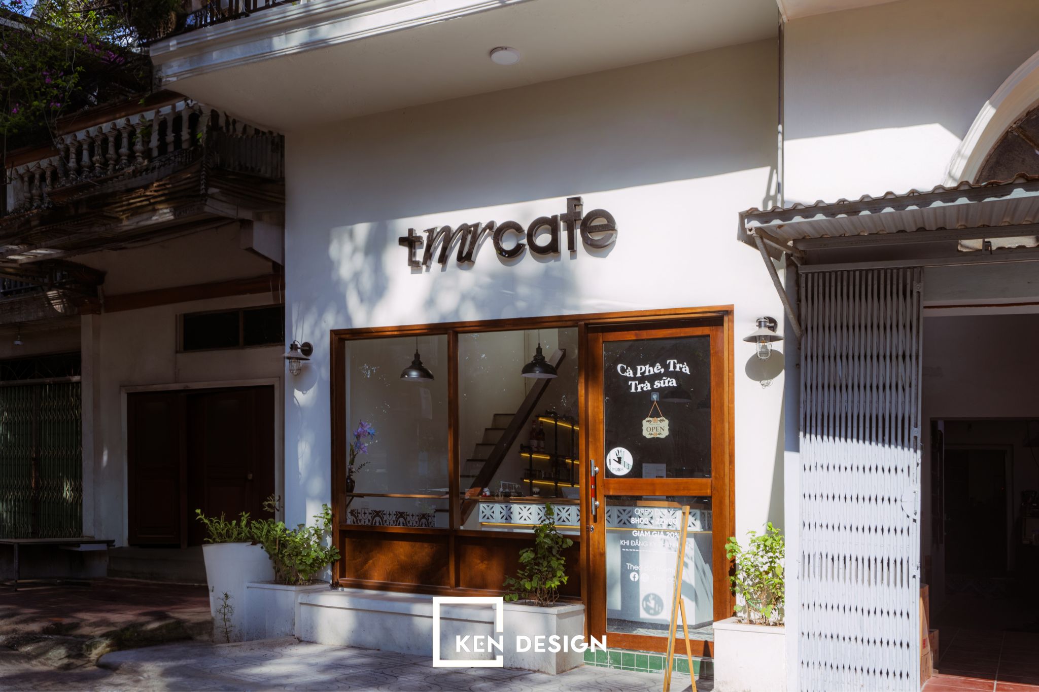 Thi công quán cafe TMR tại Hà Nội