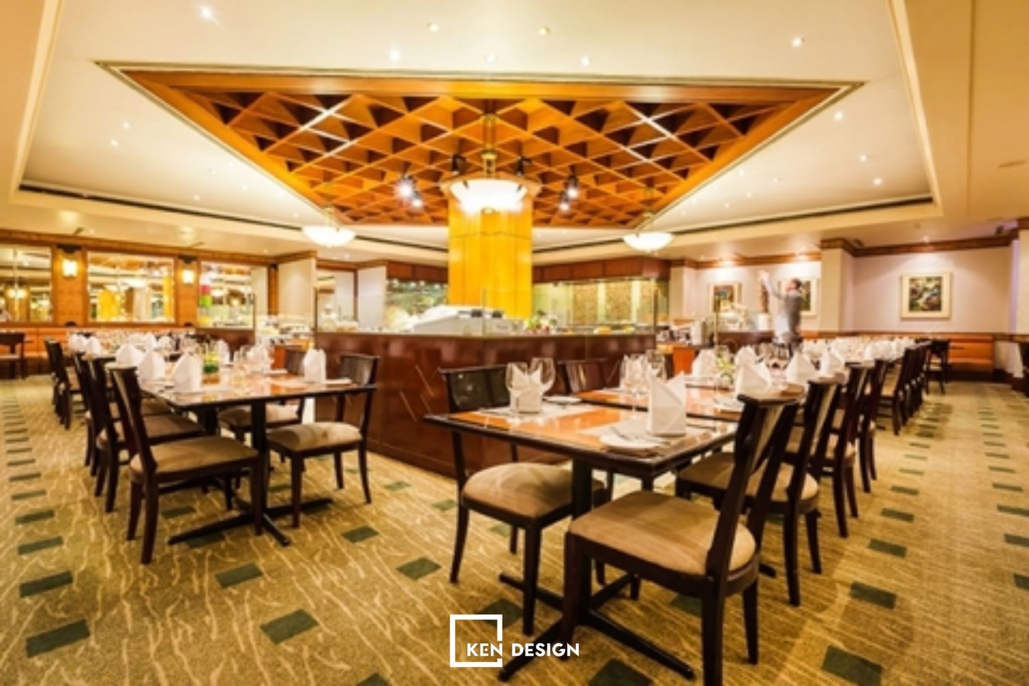 Thiết kế nhà hàng Grill Buffet – Saigon Prince Hotel
