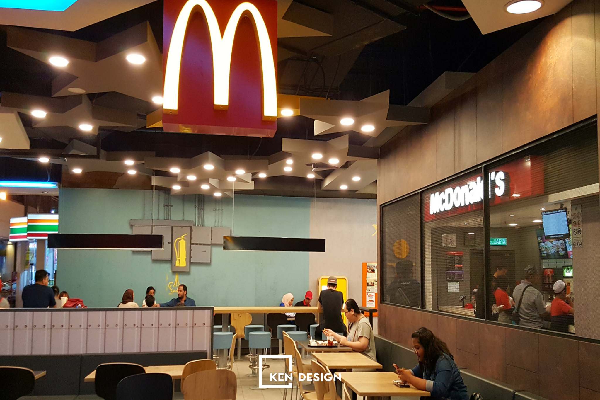 Thiết kế nhà hàng fast food - Mô hình kinh doanh đáng thử 