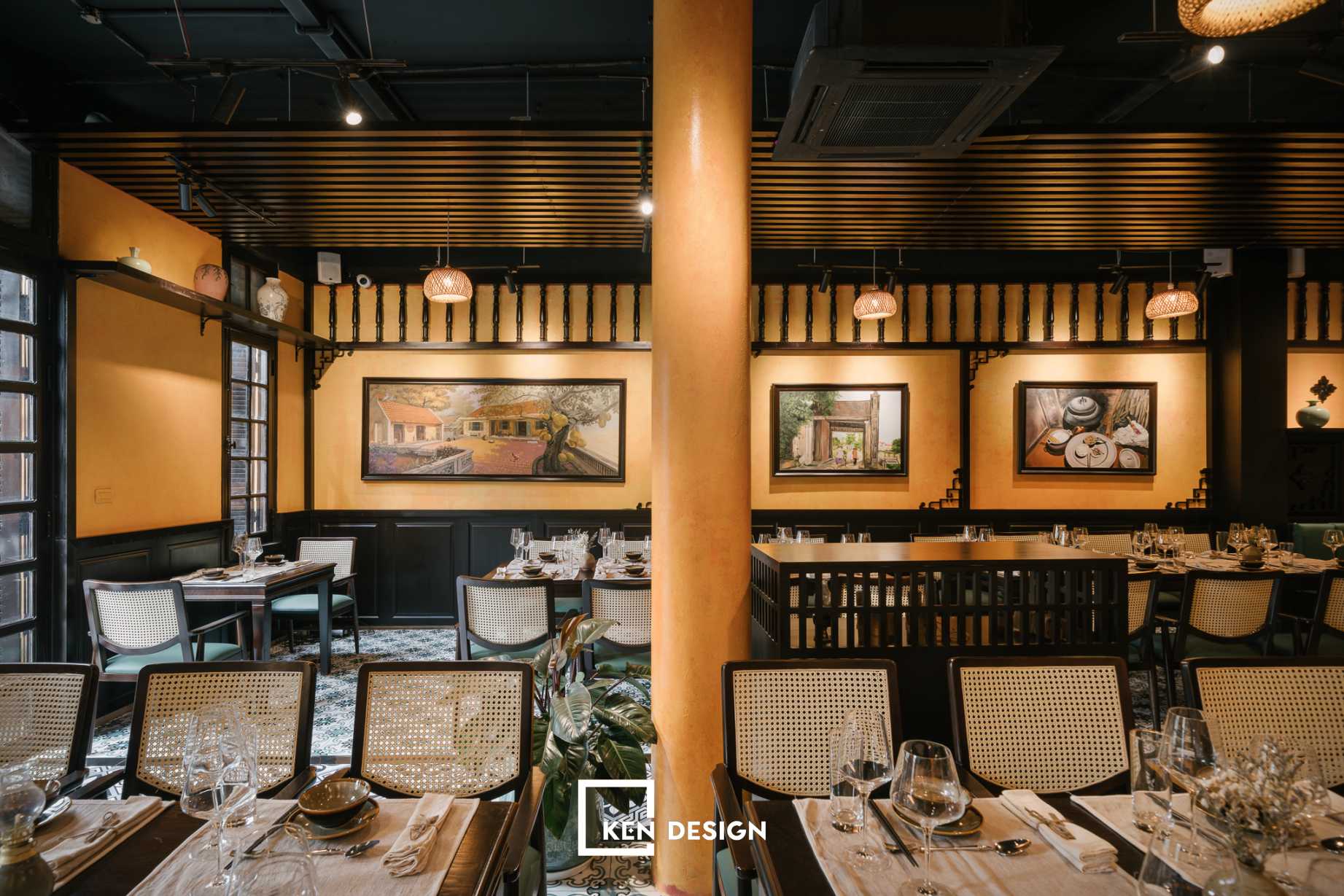 Nhà hàng Viet Rice Essence - Tái hiện kiến trúc Việt Nam xưa