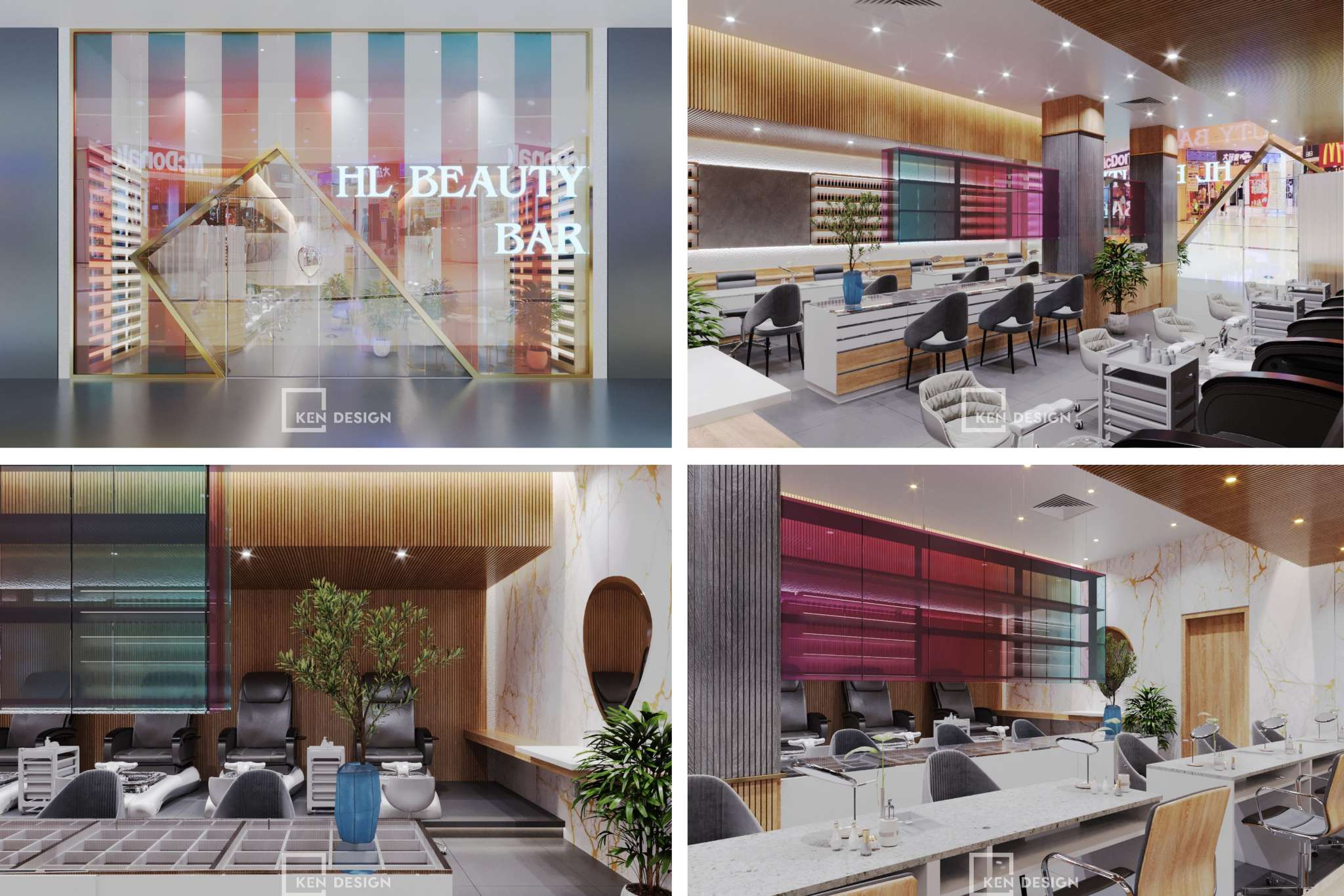 Thiet Ke Tiem Nail Spa