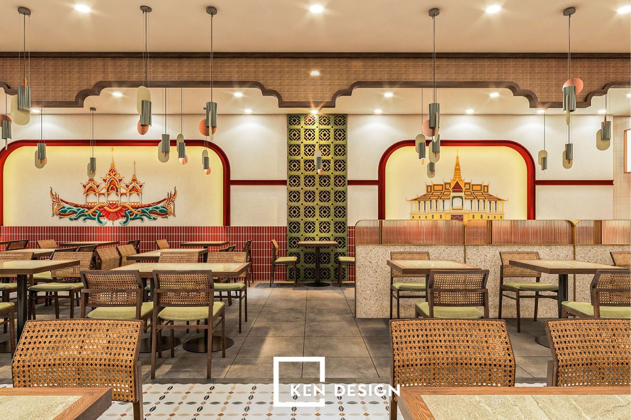 Yum Yum Thai Restaurant Design 15