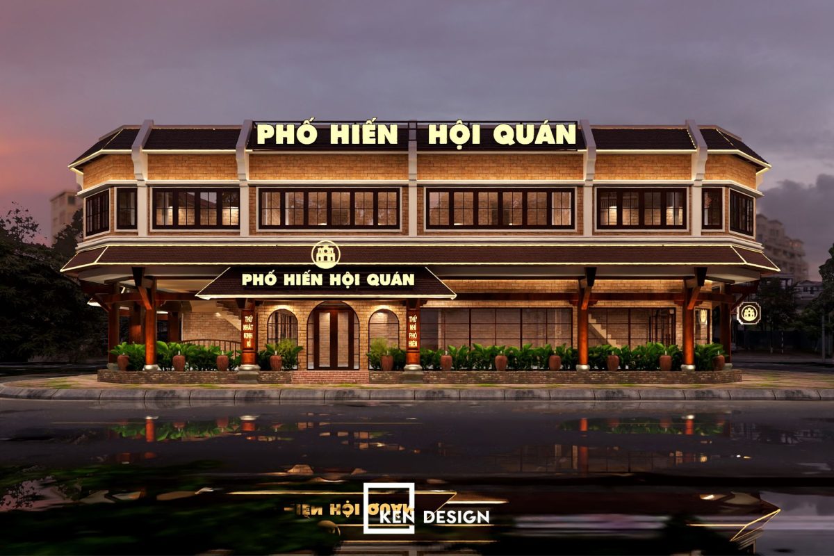 Thiet Ke Nha Hang Pho Hien Hoi Quan 6