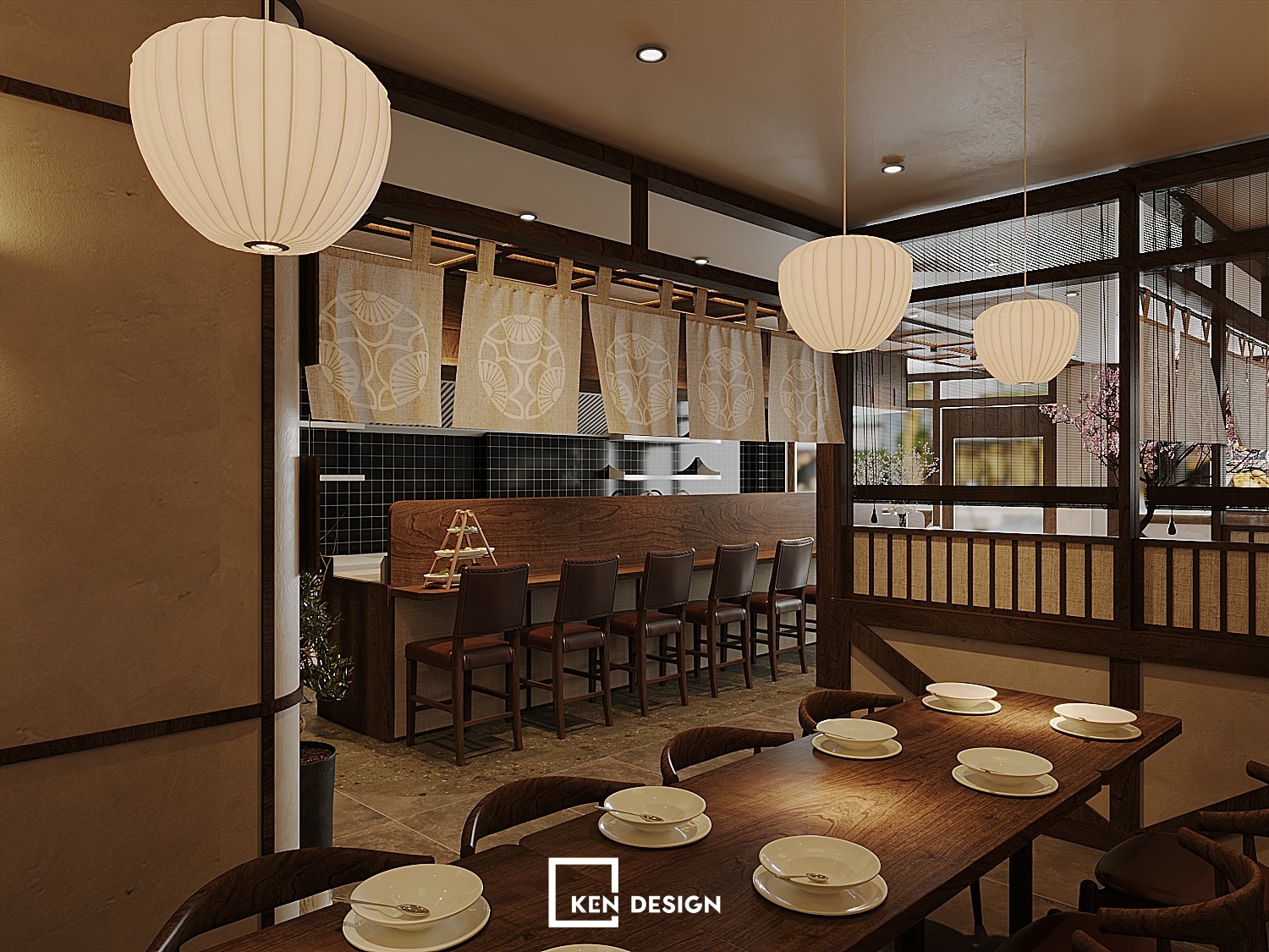 Thiet Ke Nha Hang Nhat Ban Omu Ba Tai Phan Ke Binh 11 Thiet Ke Nha Hang Nhat Ban Omu Ba Tai Phan Ke Binh 11