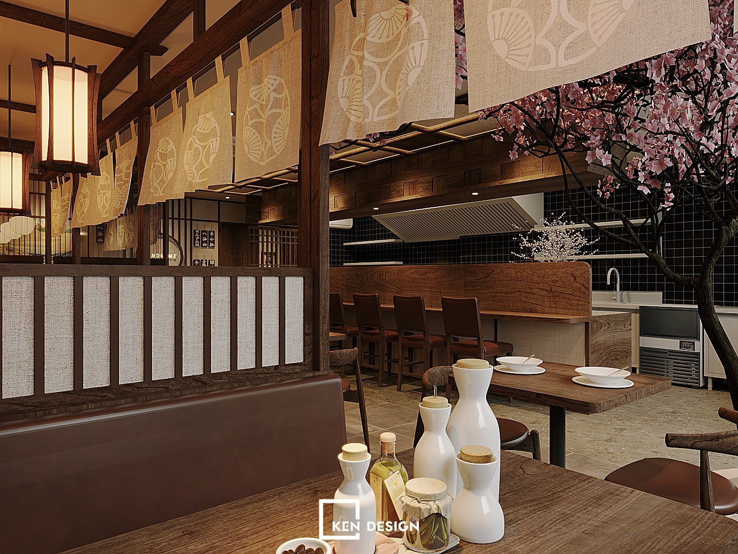 Thiet Ke Nha Hang Nhat Ban Omu Ba Tai Phan Ke Binh 4 Thiet Ke Nha Hang Nhat Ban Omu Ba Tai Phan Ke Binh 4