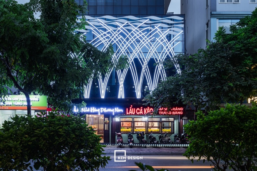 Thi công nhà hàng Phương Nam Yên Lãng