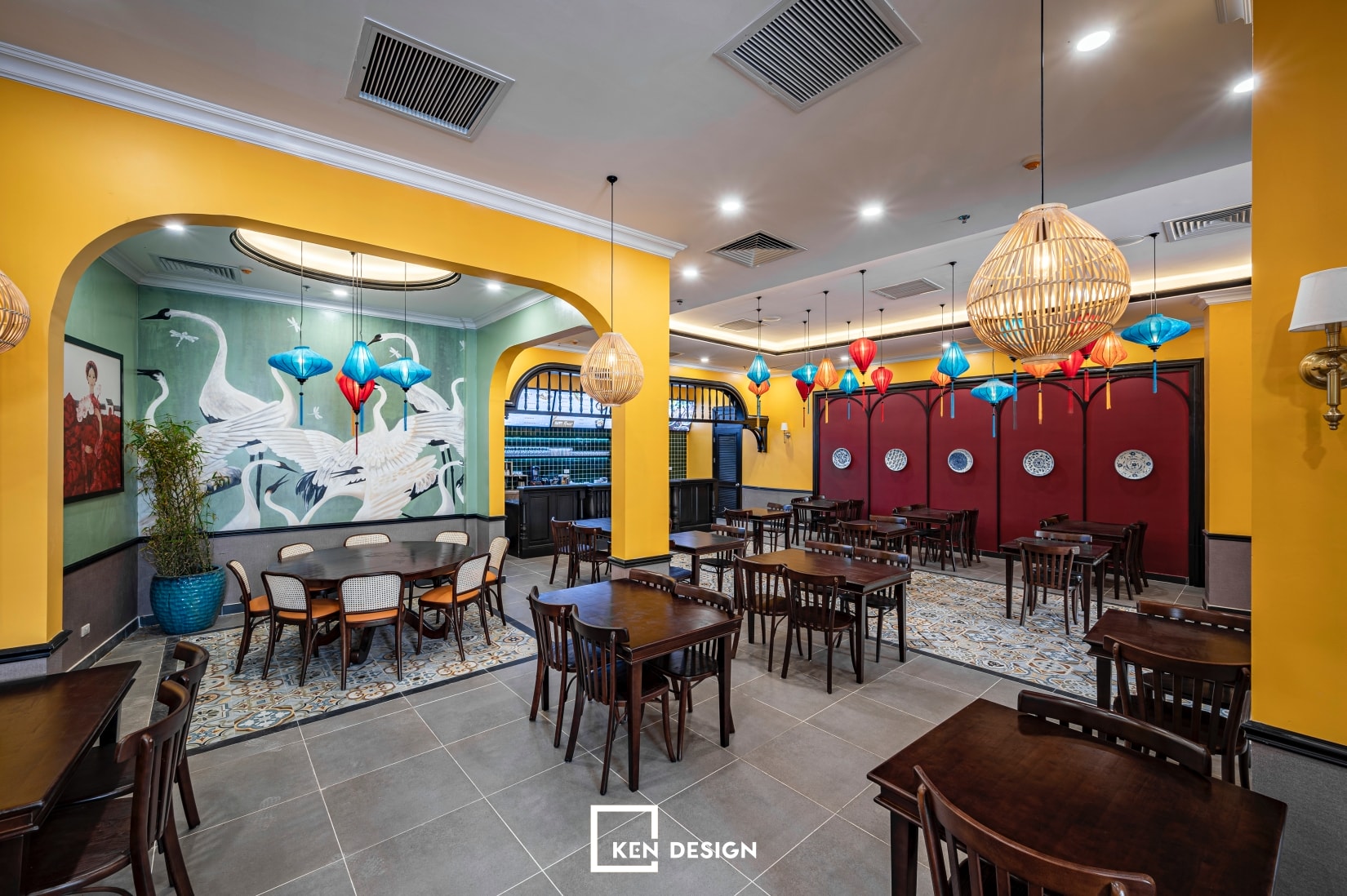 Thi Cong Nha Hang Mon Ngon Viet Nam Tai Vin Wonders 17