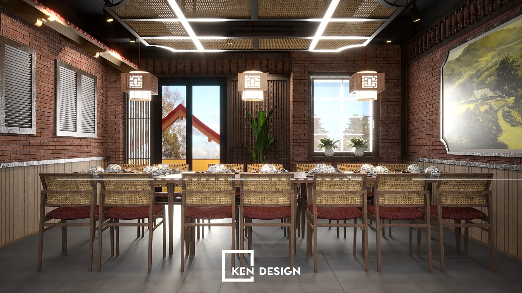 Thiet Ke Nha Hang Com Que Ba Tan Phong Cach Indochine Ket Hop Dan Gian Duong Dai 19 Thiet Ke Nha Hang Com Que Ba Tan Phong Cach Indochine Ket Hop Dan Gian Duong Dai 19