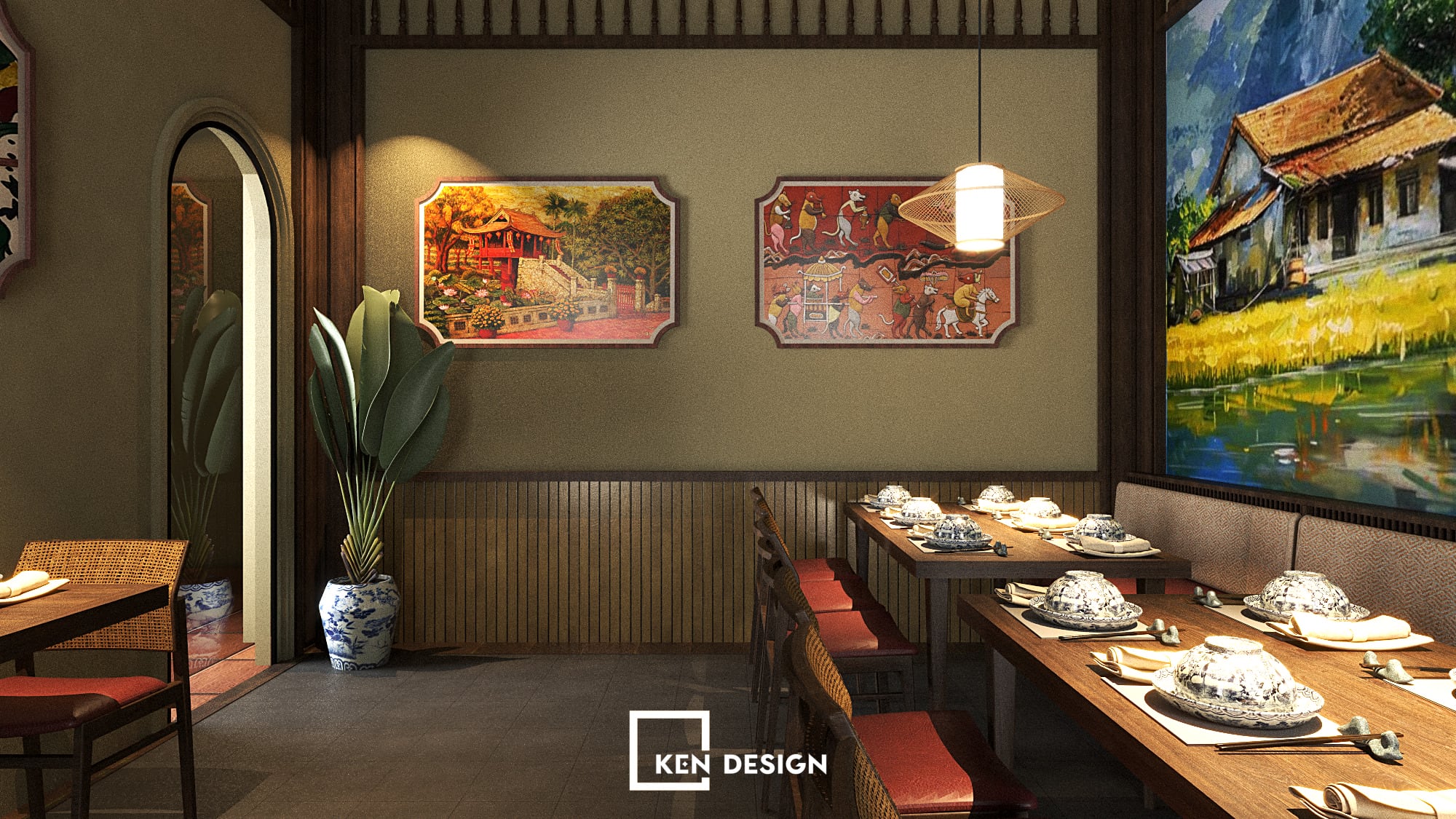Thiet Ke Nha Hang Com Que Ba Tan Phong Cach Indochine Ket Hop Dan Gian Duong Dai 5 Thiet Ke Nha Hang Com Que Ba Tan Phong Cach Indochine Ket Hop Dan Gian Duong Dai 5