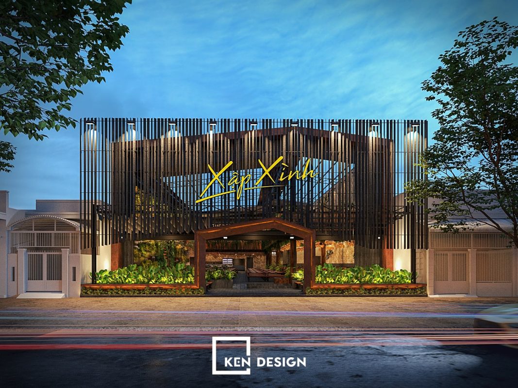 Thiet Ke Nha Hang Beer Garden Xap Xinh Tai Hai Phong Phong Cach Tropical Industrial 3