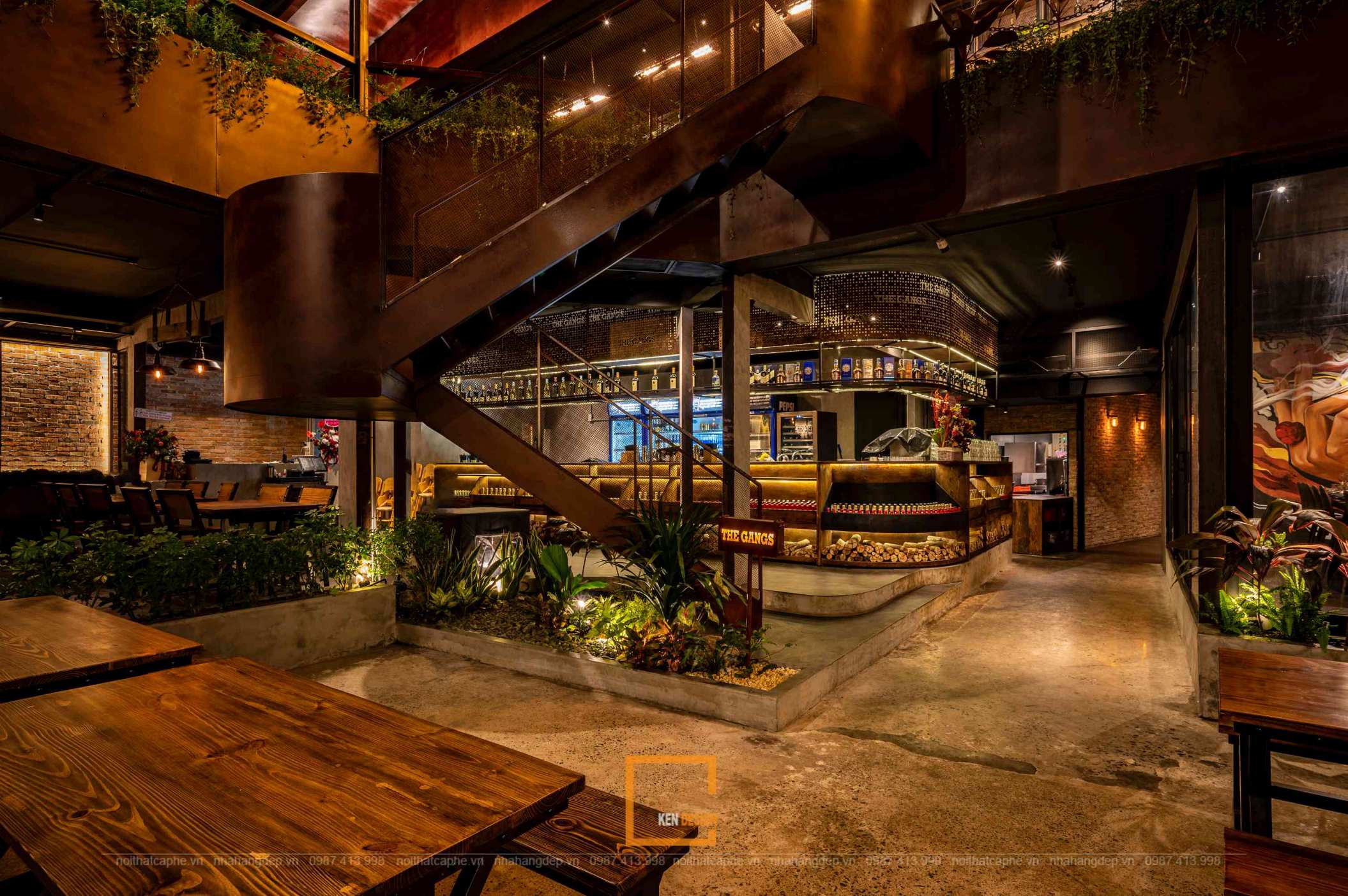 Quay Nha Hang The Gangs Central