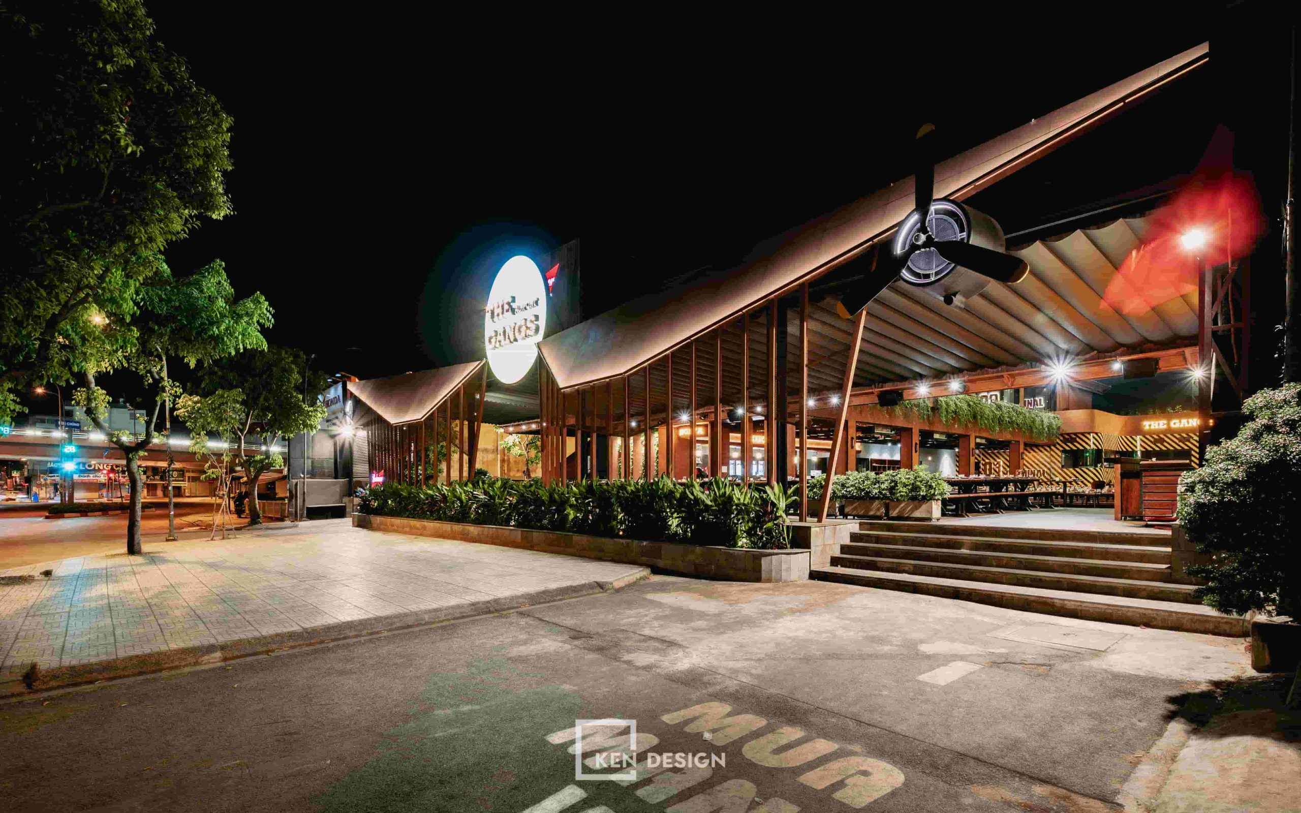 thi công nhà hàng The Gangs Airport thi công nhà hàng The Gangs Airport